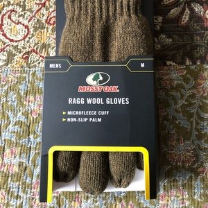 🌲 Mossy Oak Ragg Wool Gloves 🪵